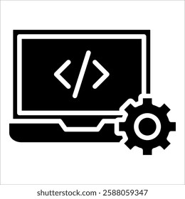 Coding Icon Element For Design