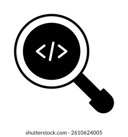 Coding Icon Element for Design