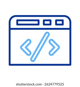 Coding Icon Element For Design