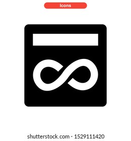 coding icon isolated sign symbol vector illustration - high quality black style vector icons
