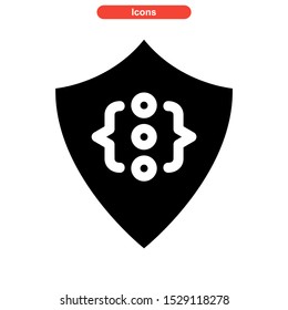coding icon isolated sign symbol vector illustration - high quality black style vector icons
