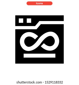 coding icon isolated sign symbol vector illustration - high quality black style vector icons
