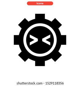 coding icon isolated sign symbol vector illustration - high quality black style vector icons
