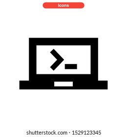 coding icon isolated sign symbol vector illustration - high quality black style vector icons
