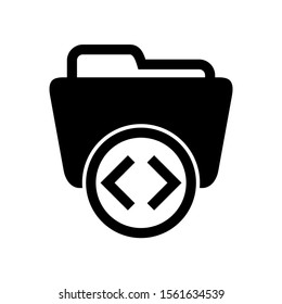 coding icon isolated sign symbol vector illustration - high quality black style vector icons
