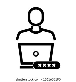coding icon isolated sign symbol vector illustration - high quality black style vector icons
