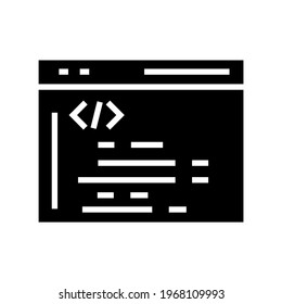 coding icon or logo isolated sign symbol vector illustration - high quality black style vector icons
