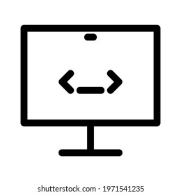 coding icon or logo isolated sign symbol vector illustration - high quality black style vector icons
