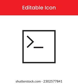 Coding icon, Coding outline icon, Coding vector icon