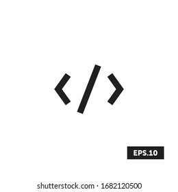 Coding icon, Programer sign/symbol vector