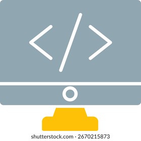 Coding Icon Symbol Art Sign