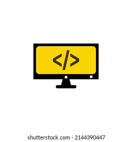 coding icon vector design templates 