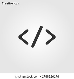 Coding icon vector eps 10