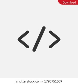 Coding icon vector eps 10