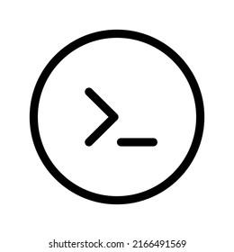 Coding Icon Vector Symbol Design Illustration