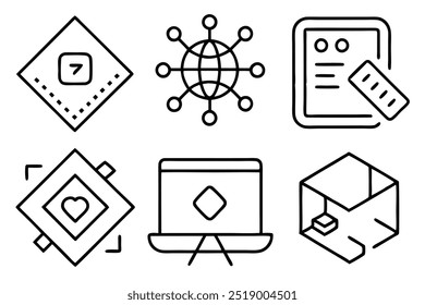 Coding Line Art Illustration for Modern Designs (2)