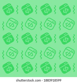 Coding simple pattern design. Easy to edit with vector file. Can use for your Background. Especially about technology.