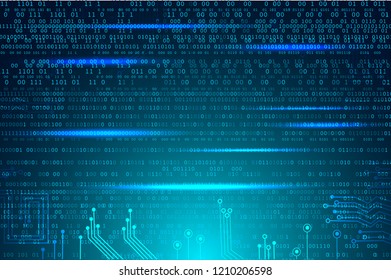 coding, technological background, vector illustration, illumination