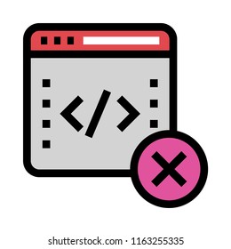 coding vector icon