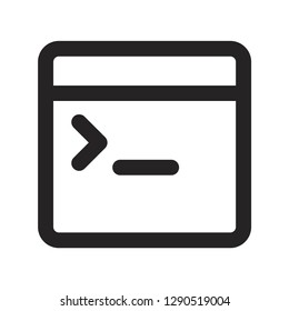 Coding vector icon