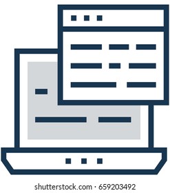 Coding Vector Icon