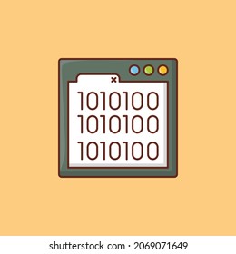 coding Vector illustration on a transparent background. Premium quality symbols. Vector Line Flat color  icon for concept and graphic design. - Powered by Shutterstock - Get 15% off with code: PIKWIZARD15
