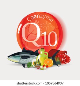 Coenzyme Q10. Fundamentals Of Healthy Eating. Normalization Of Cardiac Activity. Natural Organic Products With A High Content Of Coenzyme Q10