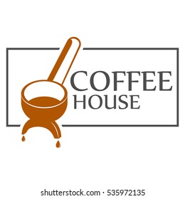 Cofe house logo template design