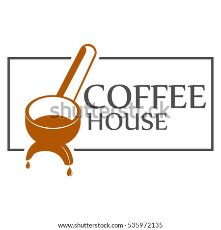 Cofe house logo template design