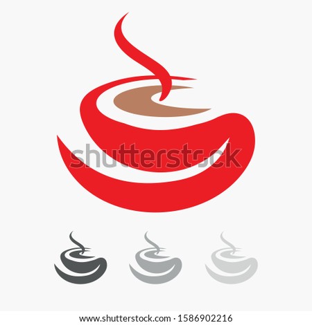 cofee cup, cofee bean, logo, coffee logo, bean and cup, cofee logo