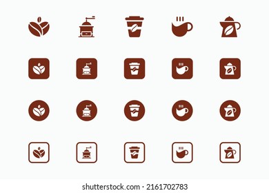 Cofee Elements , Thin Line And Pixel Perfect Icons. Vector