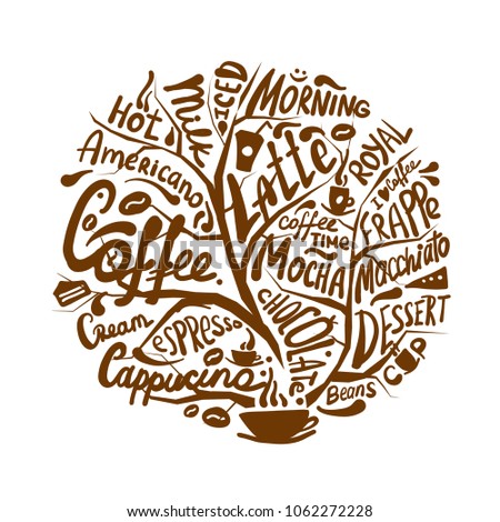 Cofee time. Art frame for your design