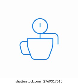 cofee time icon sign vector