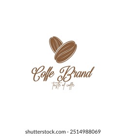 coffe aesthetic logo vector icon ilustration