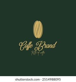 coffe aesthetic logo vector icon ilustration