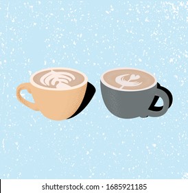 Café. ¿Cappuccino o latte?