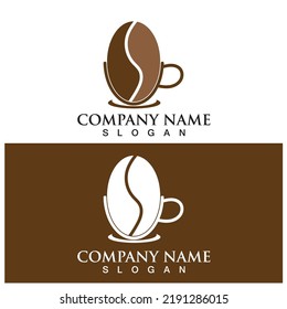 diseño de ilustración de vector de icono de taza de café