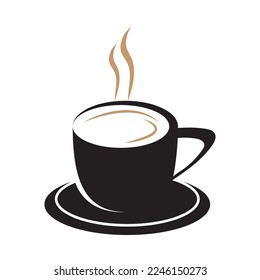 coffe cup icon vector illustration template design