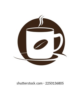 coffe cup icon vector illustration template design