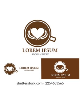 coffe cup icon vector illustration template design