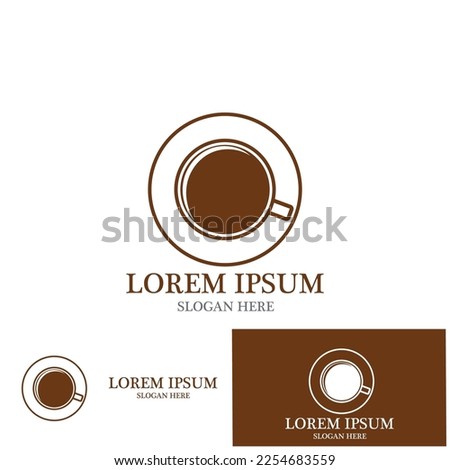 coffe cup icon vector illustration template design