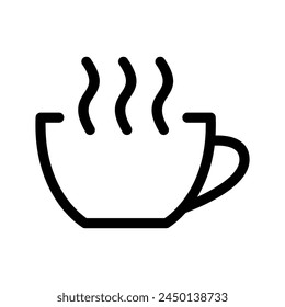 Coffe Cup Icon Vector Symbol Design Illustration