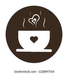 Coffe cup Icon for web and print