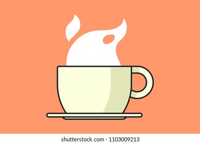 Coffe Cup Illustration