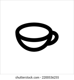 signo vectorial de diseño de logotipo de taza de café