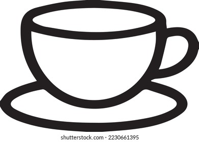 taza de café ıcon té coffe