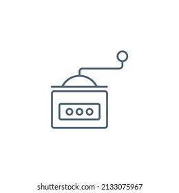 Símbolo de símbolo de moldeo de café elementos vectores para web infográfica