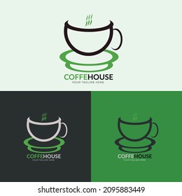 Coffe House Logo Vector Logo