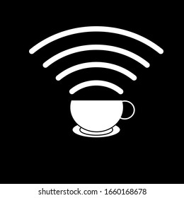 coffe icon and clip arts vector