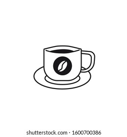 Coffe icon design template EPS 10